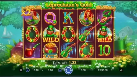 Leprechaun's Gold slot screenshot 2