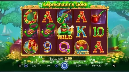 Leprechaun's Gold slot screenshot 3