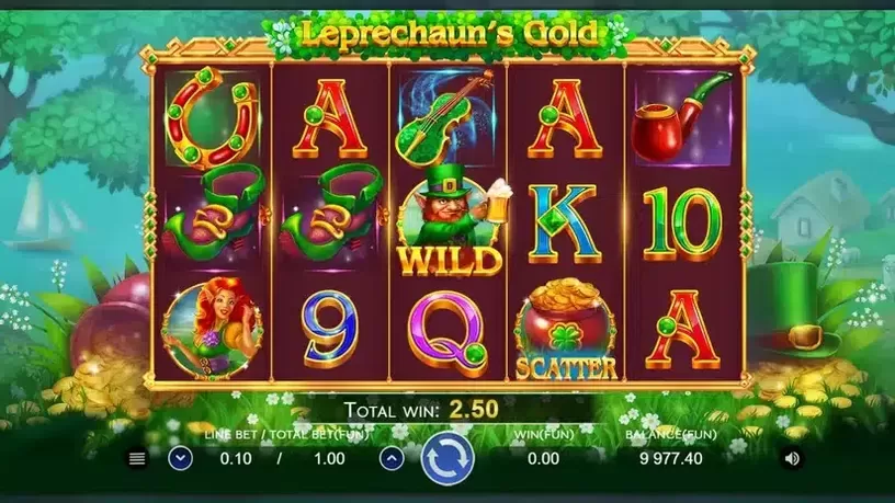 Leprechaun's Gold slot screenshot 3