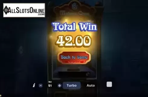 Total Win in Free Spins Screen