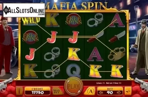 Game workflow . Mafia Spin from X Card