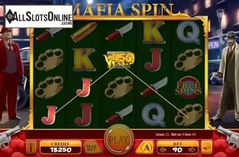 Game workflow 3. Mafia Spin from X Card