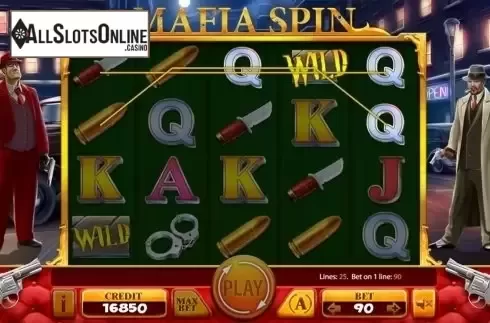 Game workflow 2. Mafia Spin from X Card