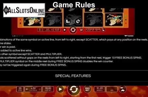 Game Rules. Magic Target from Wazdan