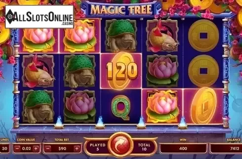 Win Screen. Magic Tree (NetGame) from NetGame