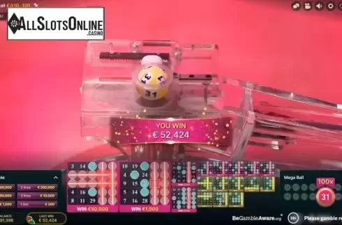 Game Screen 5. Mega Ball (Evolution Gaming) from Evolution Gaming