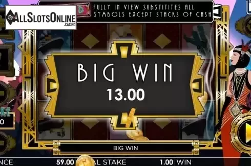 Big Win screen