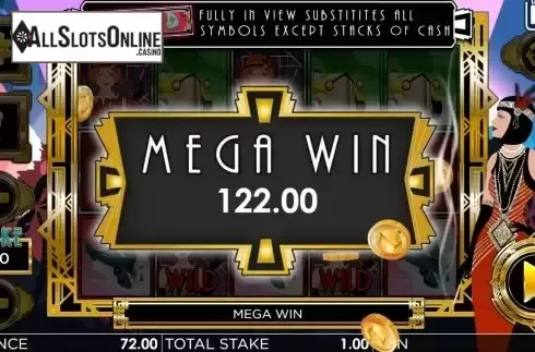 Mega Win screen