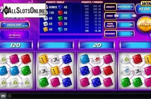 Win Screen. Mystery Rush from GAMING1