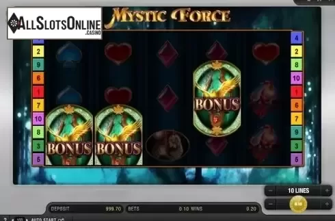 Screen 6. Mystic Force from Bally Wulff
