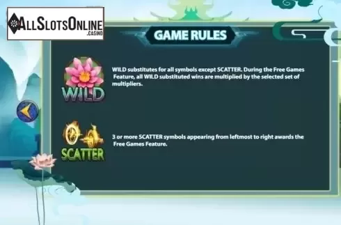 Paytable 2. Nezha from KA Gaming