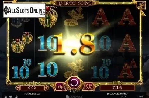Free Spins 3. Nights of Egypt from Spinomenal