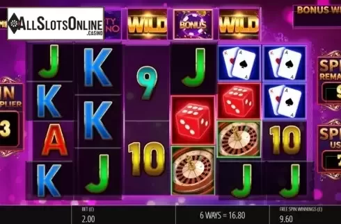 Free Spins. Party Casino Megaways from Blueprint