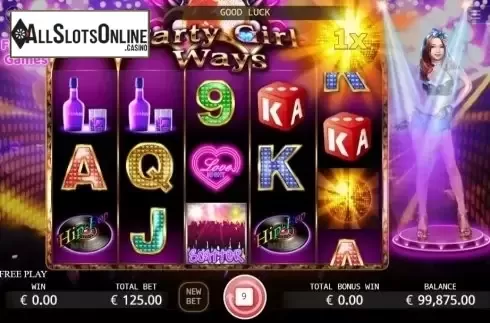 Free Spins 2. Party Girl Ways from KA Gaming
