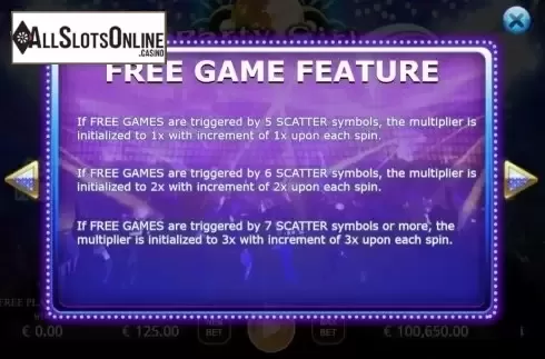 Free Spins. Party Girl Ways from KA Gaming