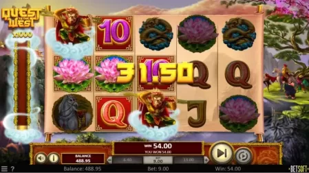 Quest to the West slot screenshot 4