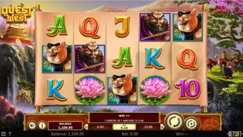 Quest to the West slot screenshot 1