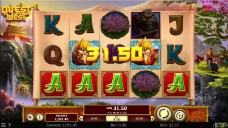 Quest to the West slot screenshot 2
