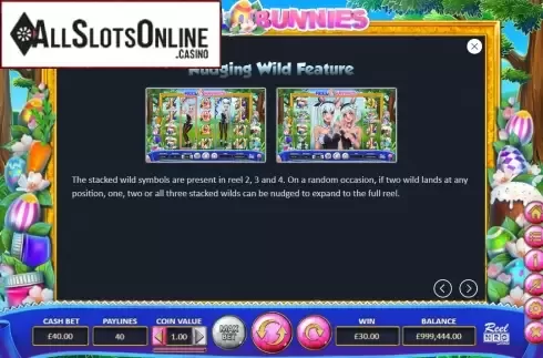 Rules and Paytable 2. Reel Bunnies from ReelNRG