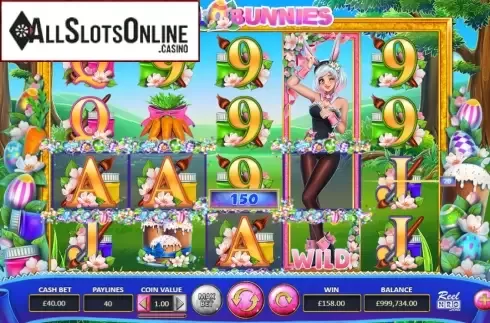 Win Screen 2. Reel Bunnies from ReelNRG