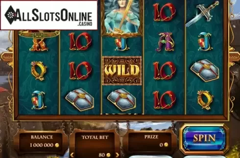 Game Workflow screen. Riches of Camelot from Red Rake