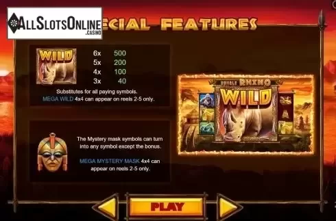 Intro 2. Rumble Rhino from Pariplay