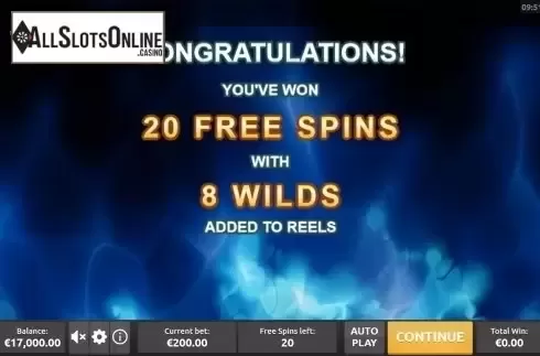 Free spins intro screen. SatoshiSlot HTML from Rakki