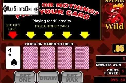 Game workflow 3. Sevens Wild from RTG