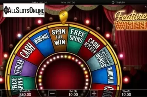 Bonus Wheel. Showtime Spectacular from Live 5