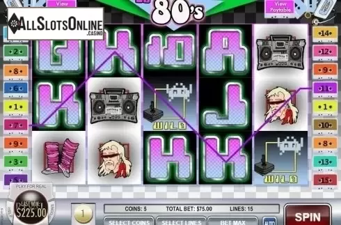 Screen5. So 80's from Rival Gaming