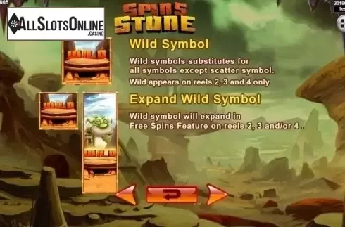 Features 1. Spins Stone from Spadegaming