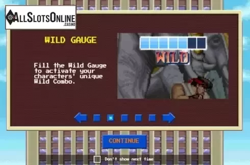 Start Screen 1. Street Fighter 2: The World Warrior from NetEnt