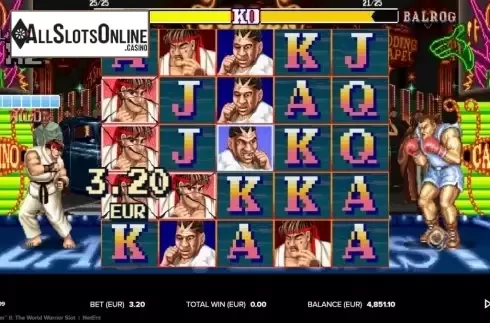 Free Spins 2. Street Fighter 2: The World Warrior from NetEnt