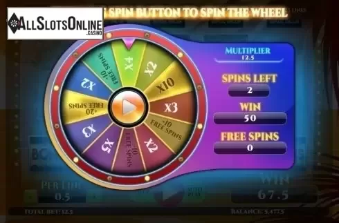 Bonus Wheel 2. Summer Splash from Spinomenal