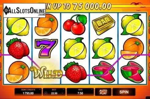 Screen8. Sun Tide from Microgaming