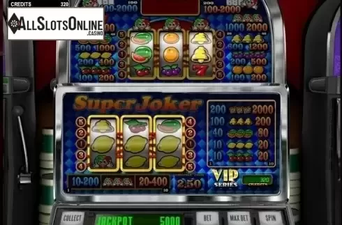 Win Screen 2. Super Joker VIP from Betsoft