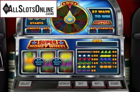 Reels. Super Money Wheel from Betsoft