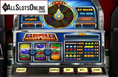 Win. Super Money Wheel from Betsoft
