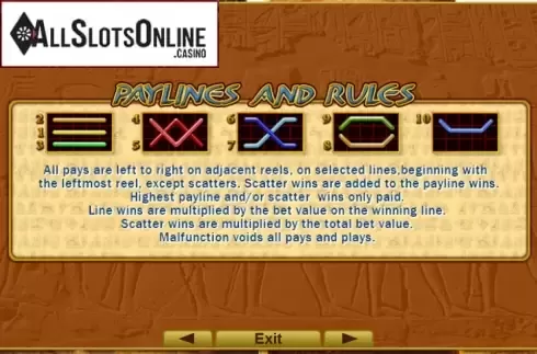 Screen6. The Great Egypt from EGT