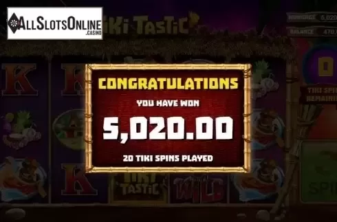 Screen8. Tiki Tastic from Inspired Gaming