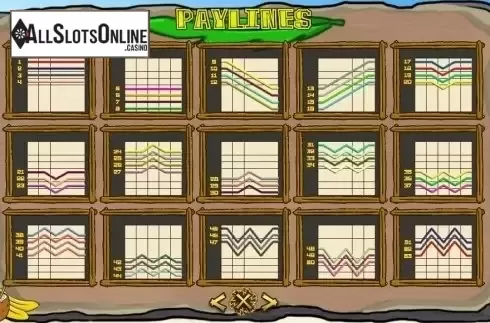 Paytable 5. Tiki Treasures (TTG) from TOP TREND GAMING