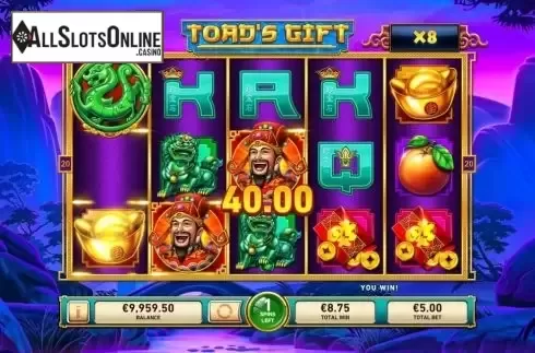 Screen7. Toads Gift from Playtech