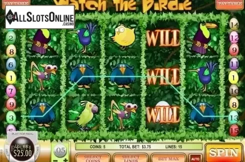 Screen6. Watch the Birdie from Rival Gaming