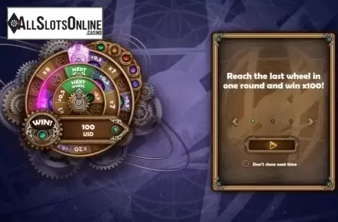 Start Screen 1. Wheel Of Time from Evoplay Entertainment
