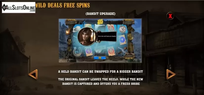 Screen9. Wild Bandits (Games Warehouse) from Games Warehouse