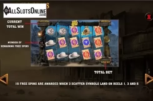 Screen5. Wild Bandits (Games Warehouse) from Games Warehouse