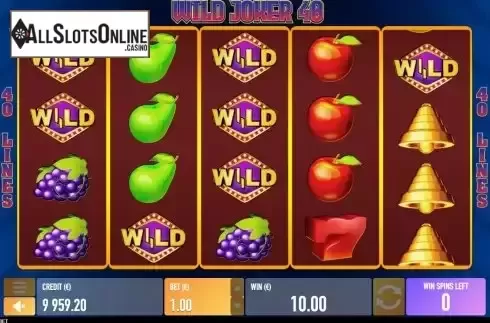 Free Spins Gameplay Screen