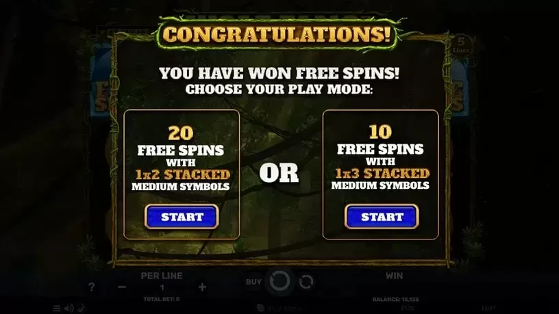 Wolf Fang – Deep Forest slot screenshot 7
