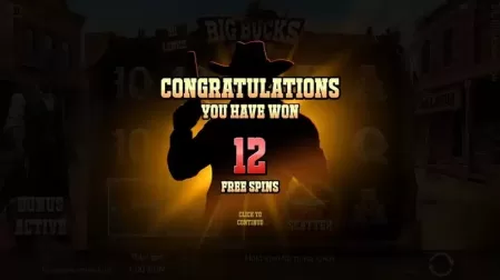 Big Bucks Saloon slot screenshot 3
