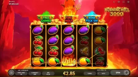 Burning Hell 3000 slot screenshot 5